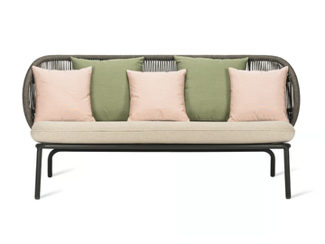 KODO - 3 seater rope garden sofa by Vincent Sheppard - view 2